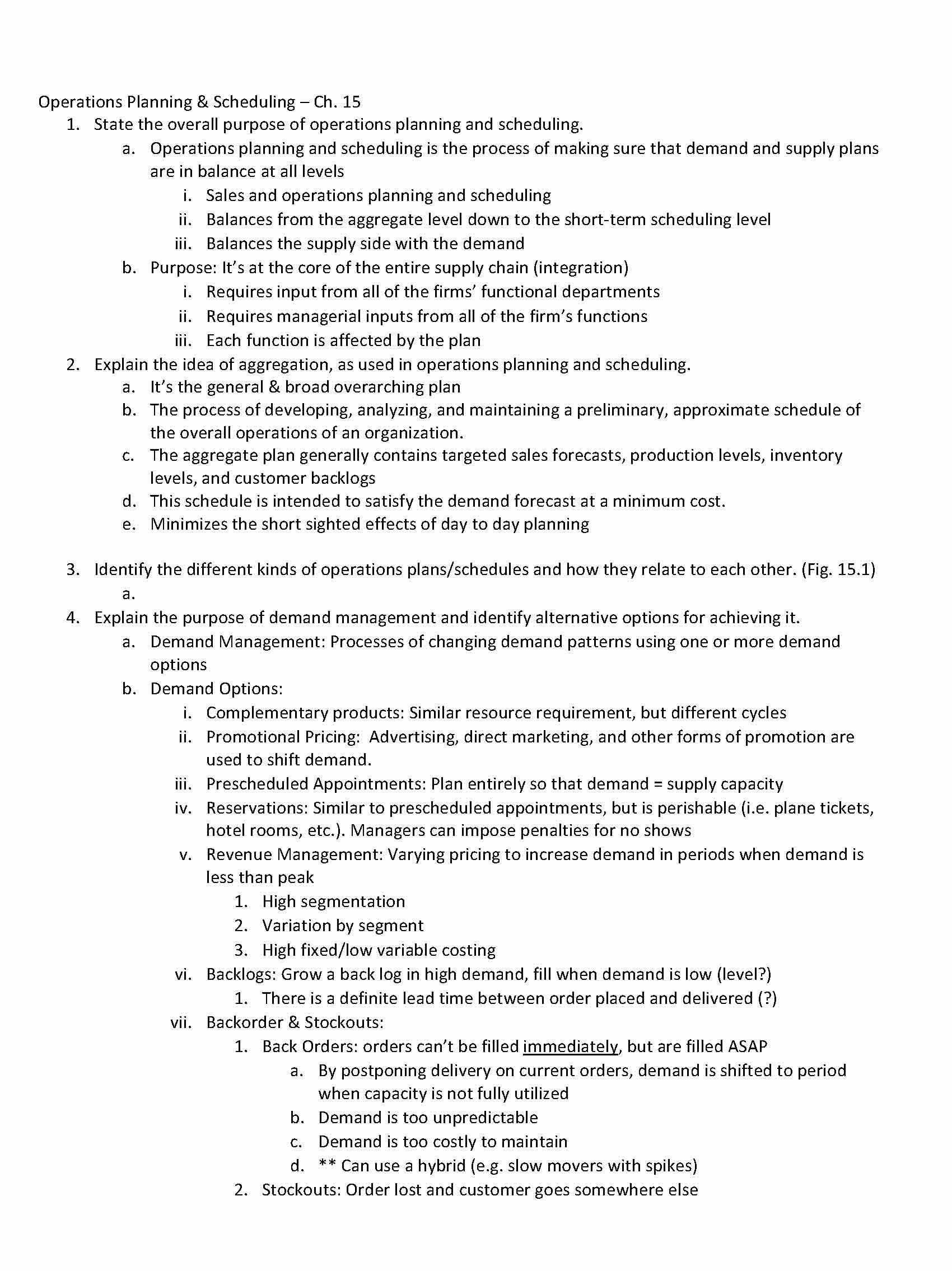 Operations Management