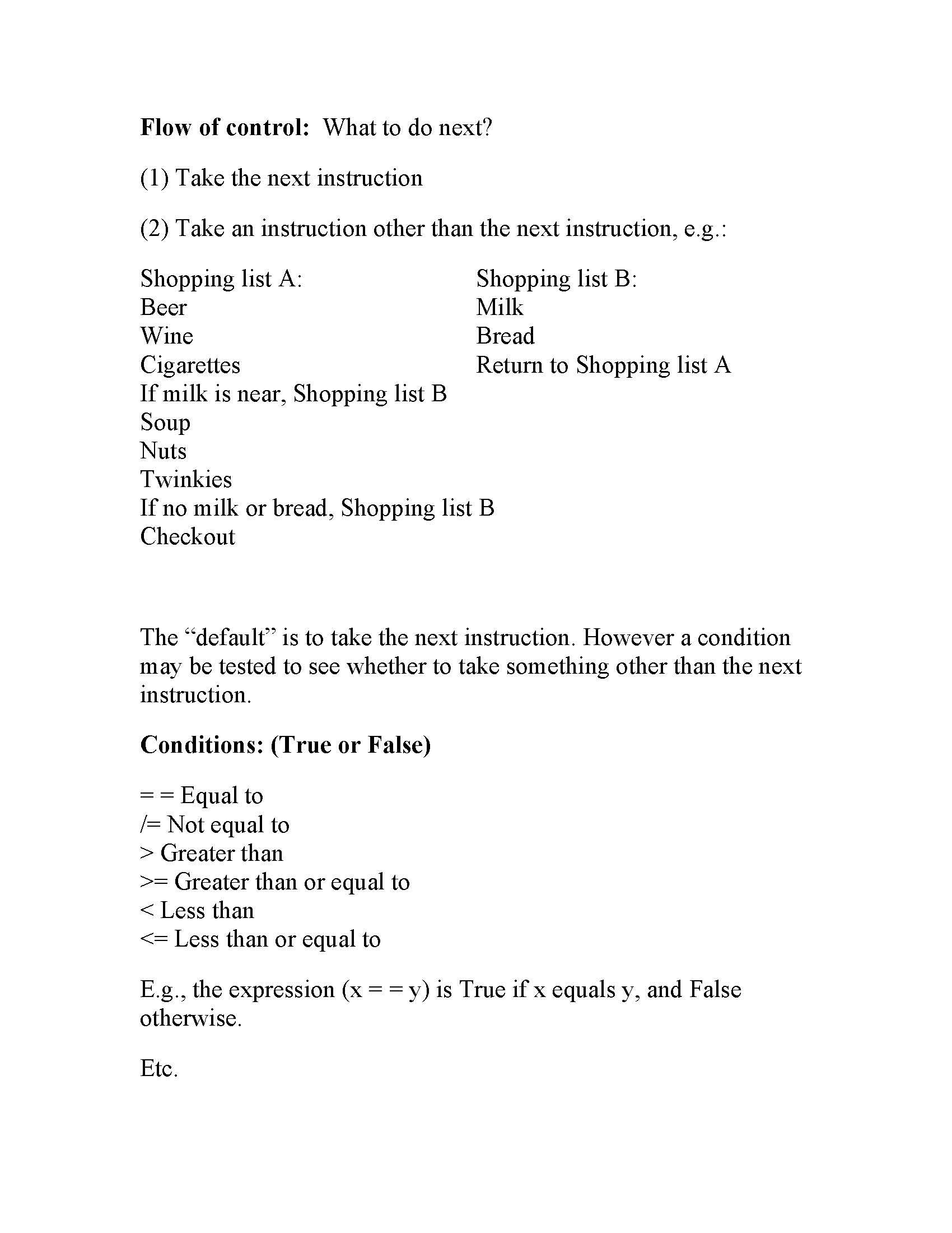 Introduction to Computing