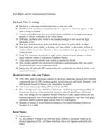 Race, Rights, and Asian American Experience Notes. 