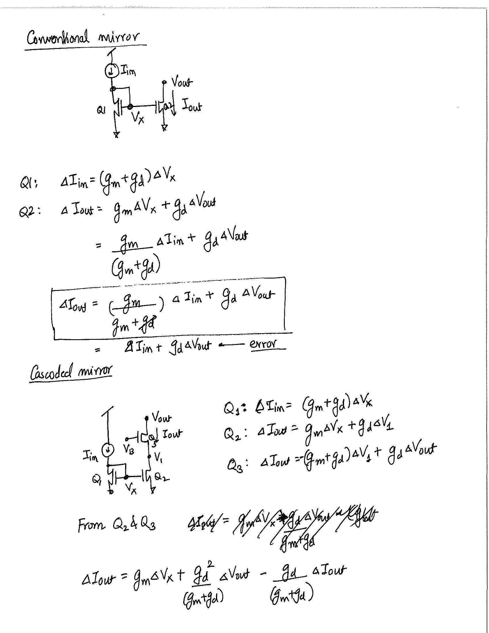 Mixed Signal Circuit Design
