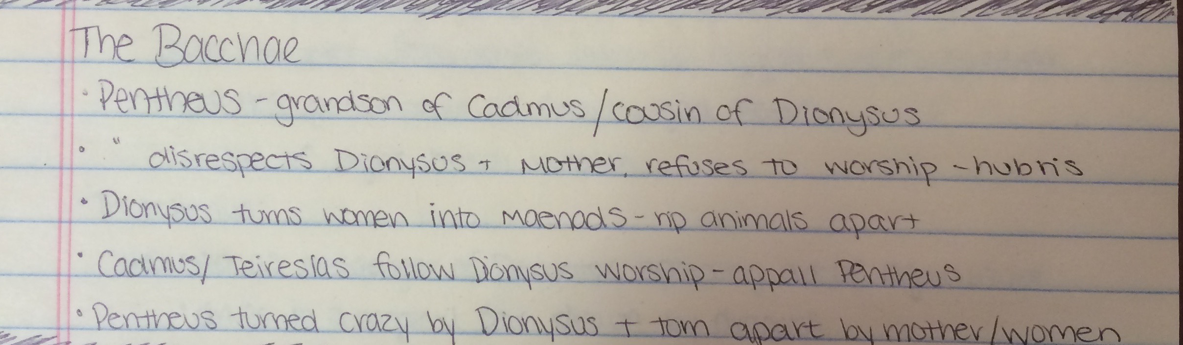 The Bacchae, Demeter and the Eleusinian Mysteries, and Views of the Afterlife