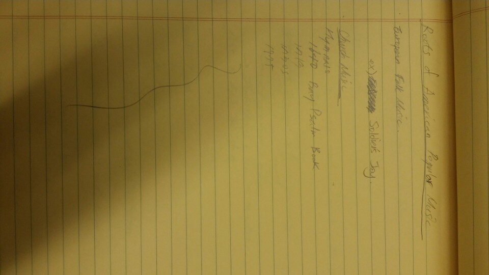 Week 1_Music 162 (American Popular Music)