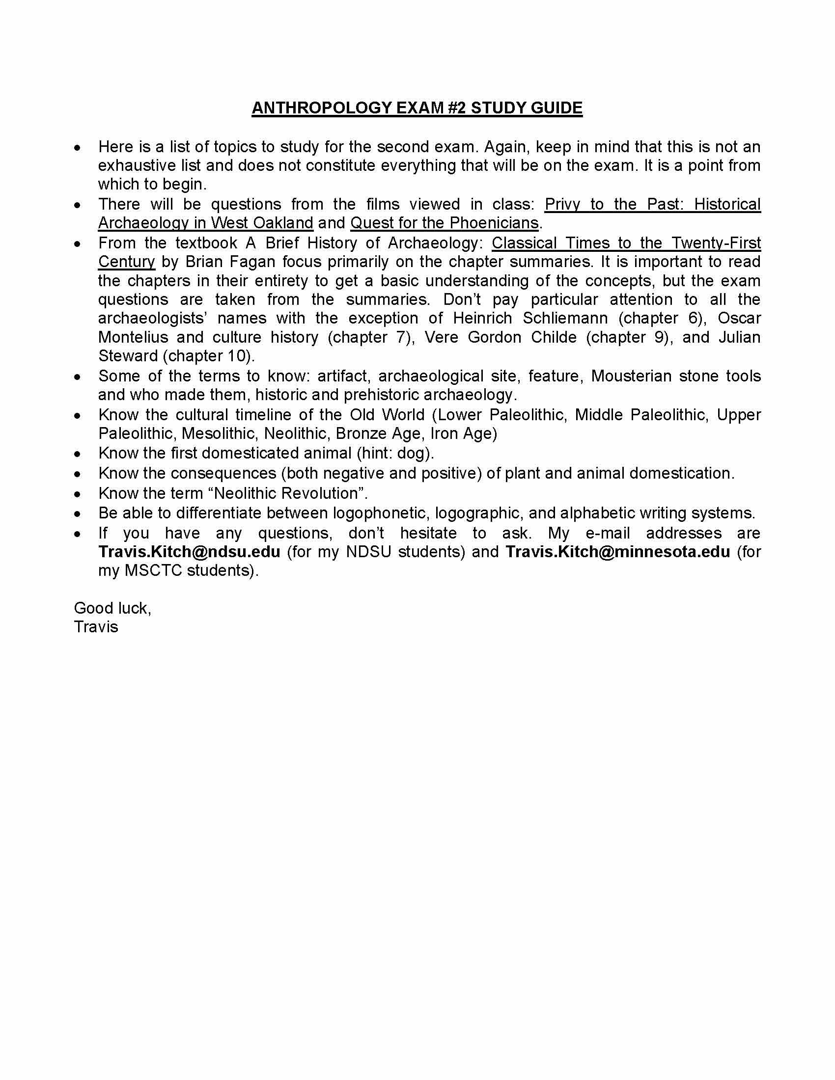 Introduction to Anthropology