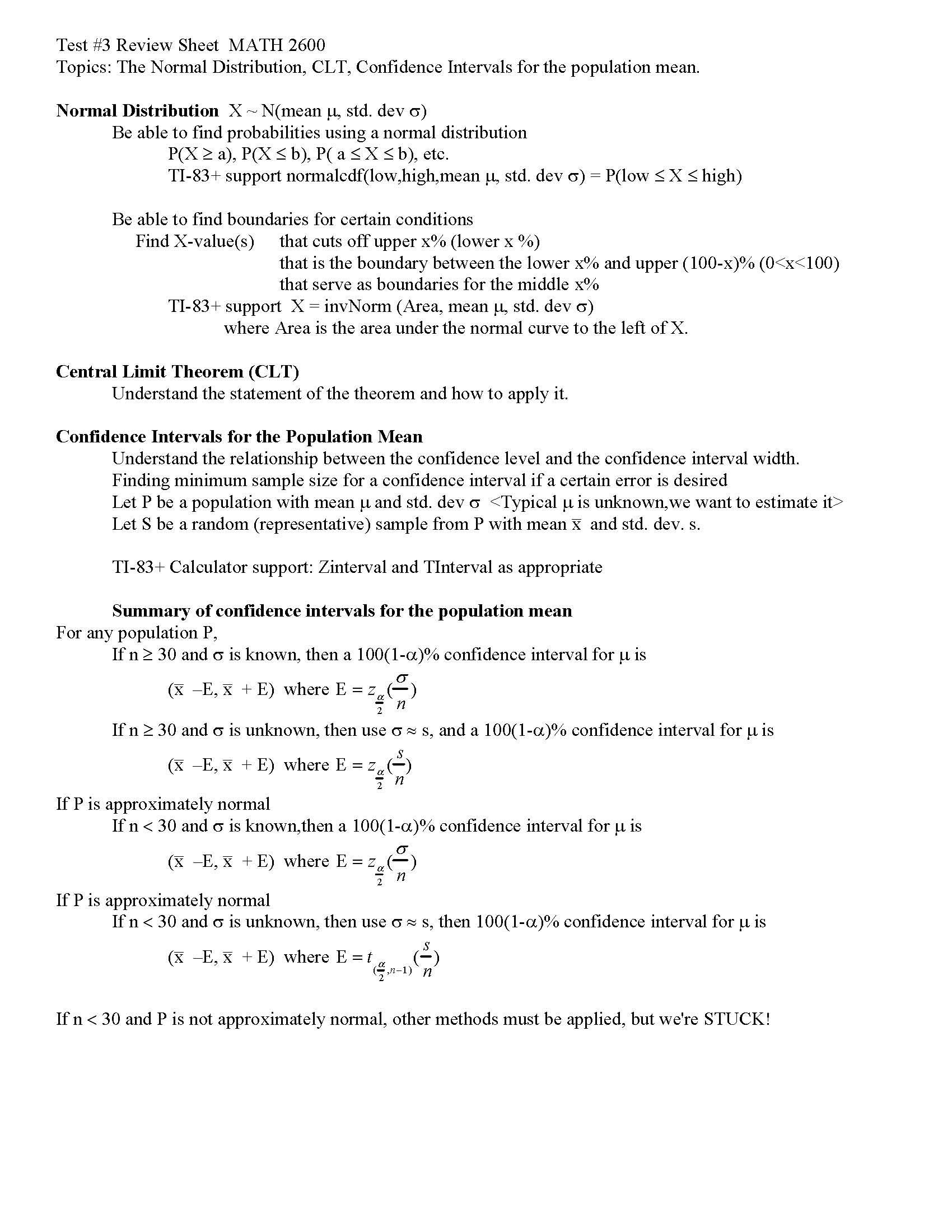 Probability and Statistics