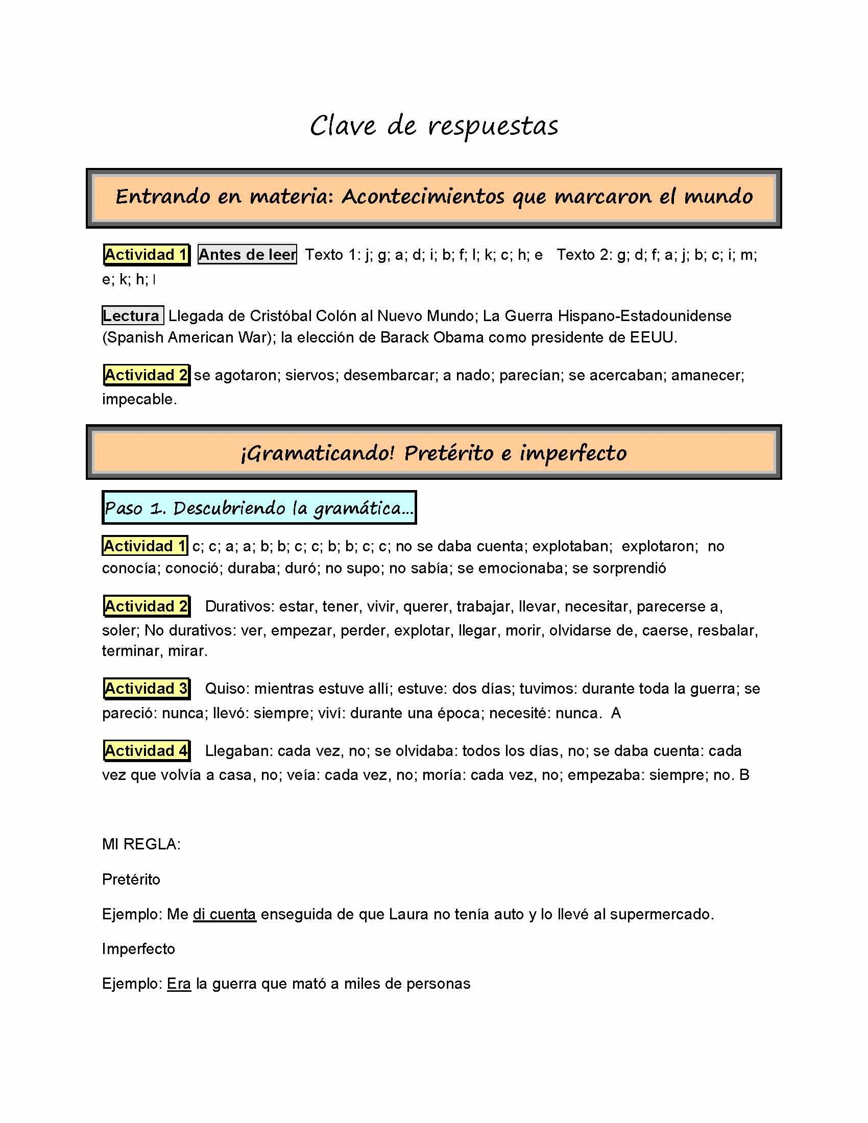 INTERMEDIATE SPANISH II