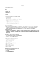 Lecture Notes for Test 2 so far