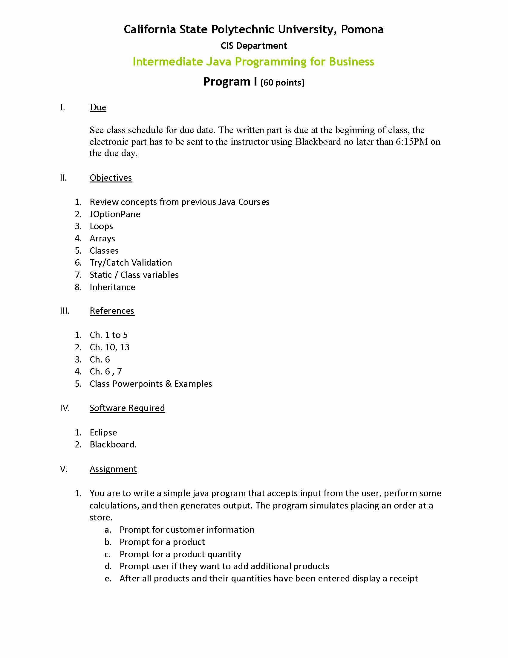 IntermediateJavaProgrammingforBusiness