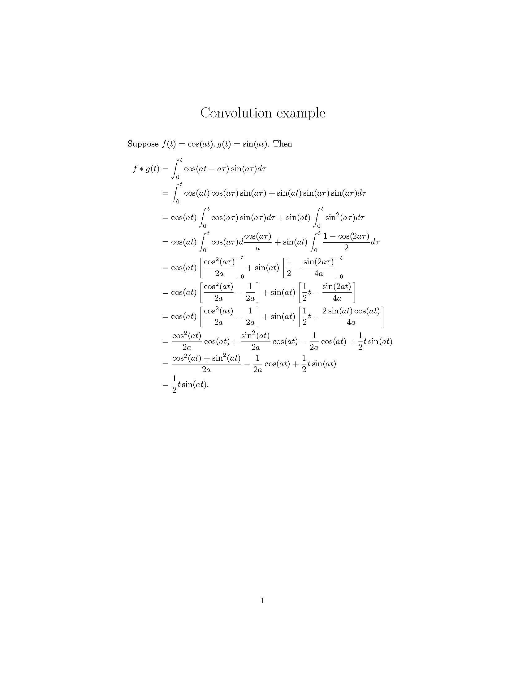 Diff Equations & Matrix Alg II