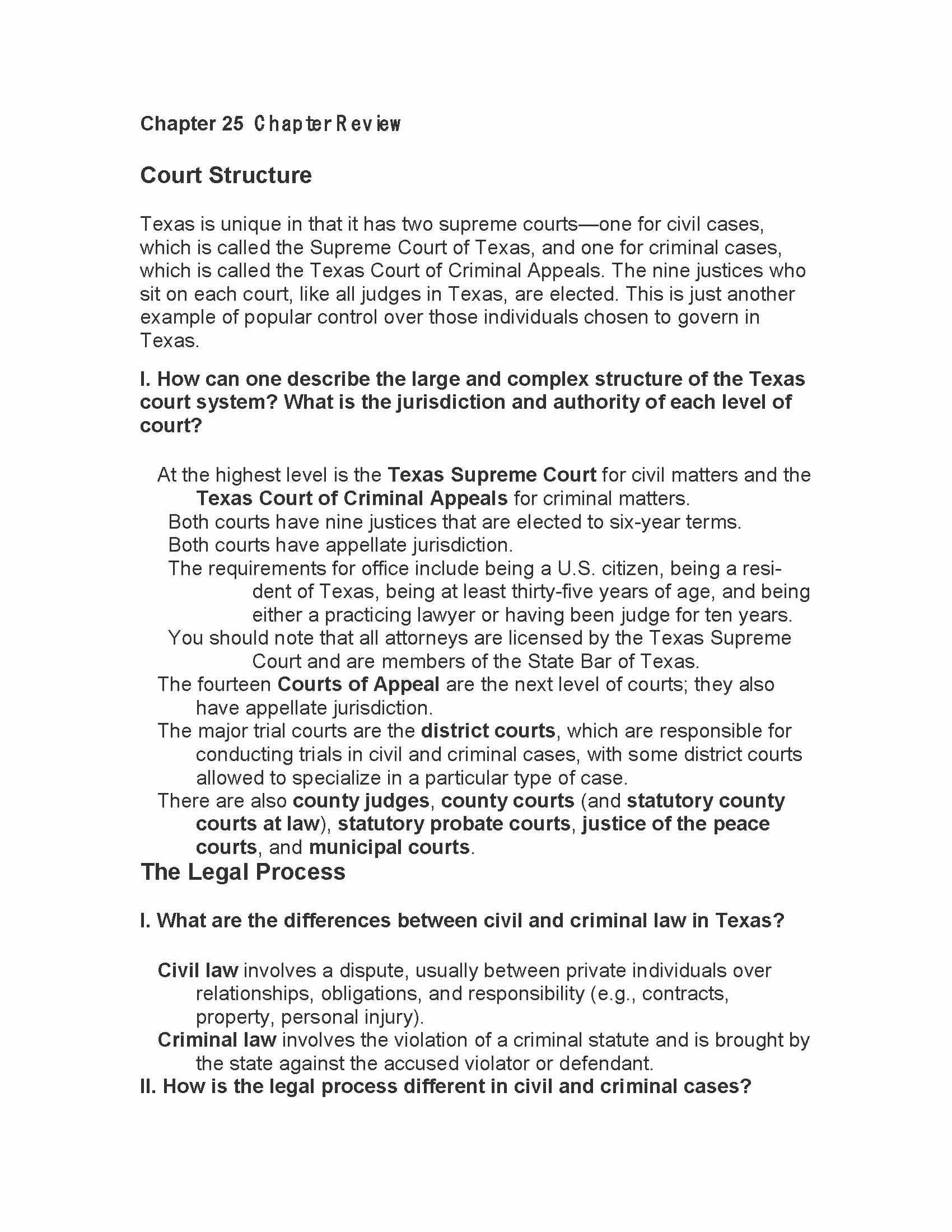 American Government Laws and Institutions