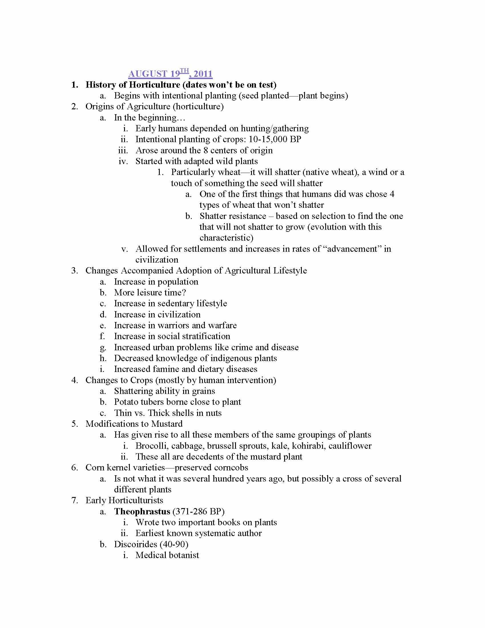 HORT SCIENCE