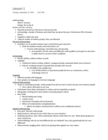 Introduction to Anthropology (Lessons 1-5)