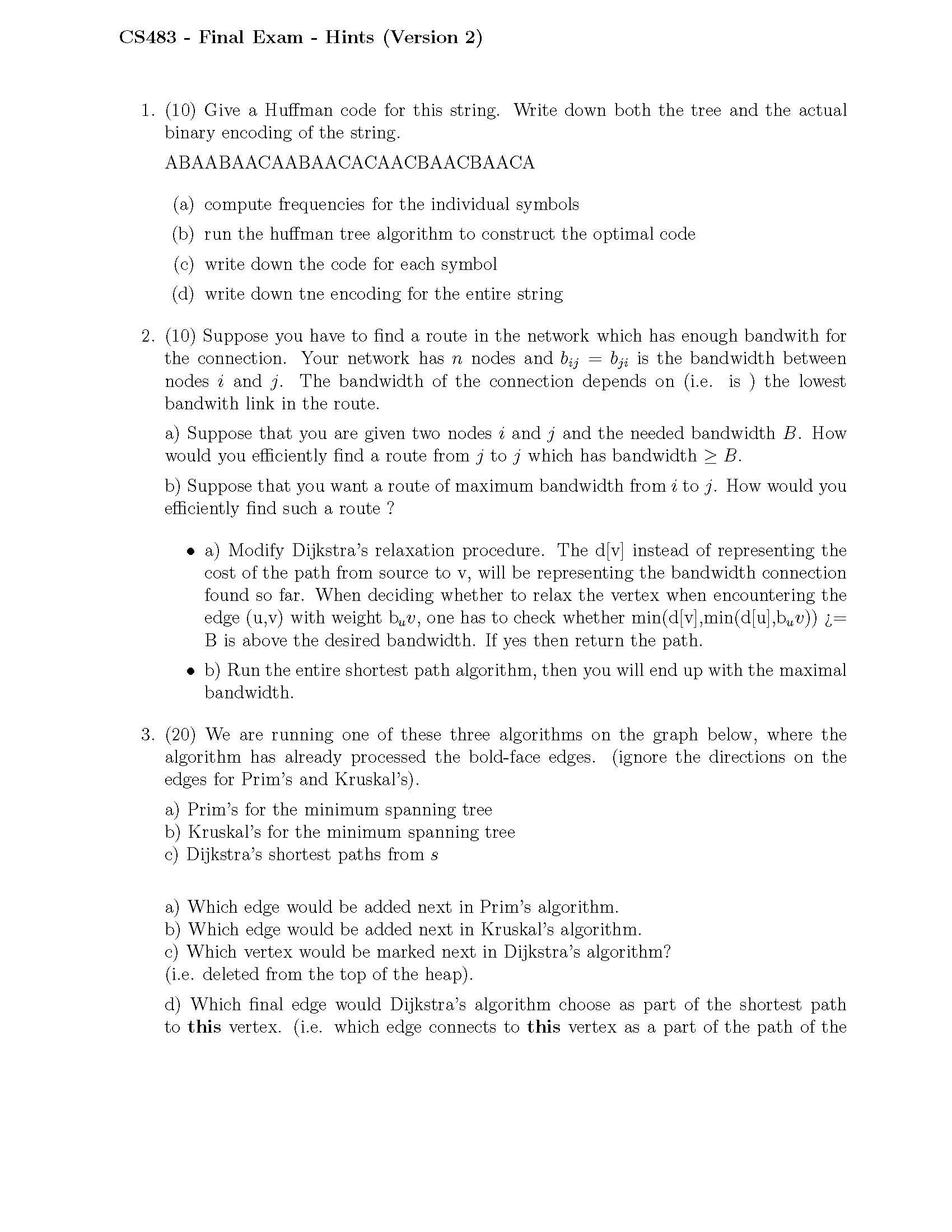 Analysis of Algorithms