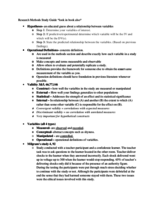 Research Methods of psychology  Midterm Study Guid