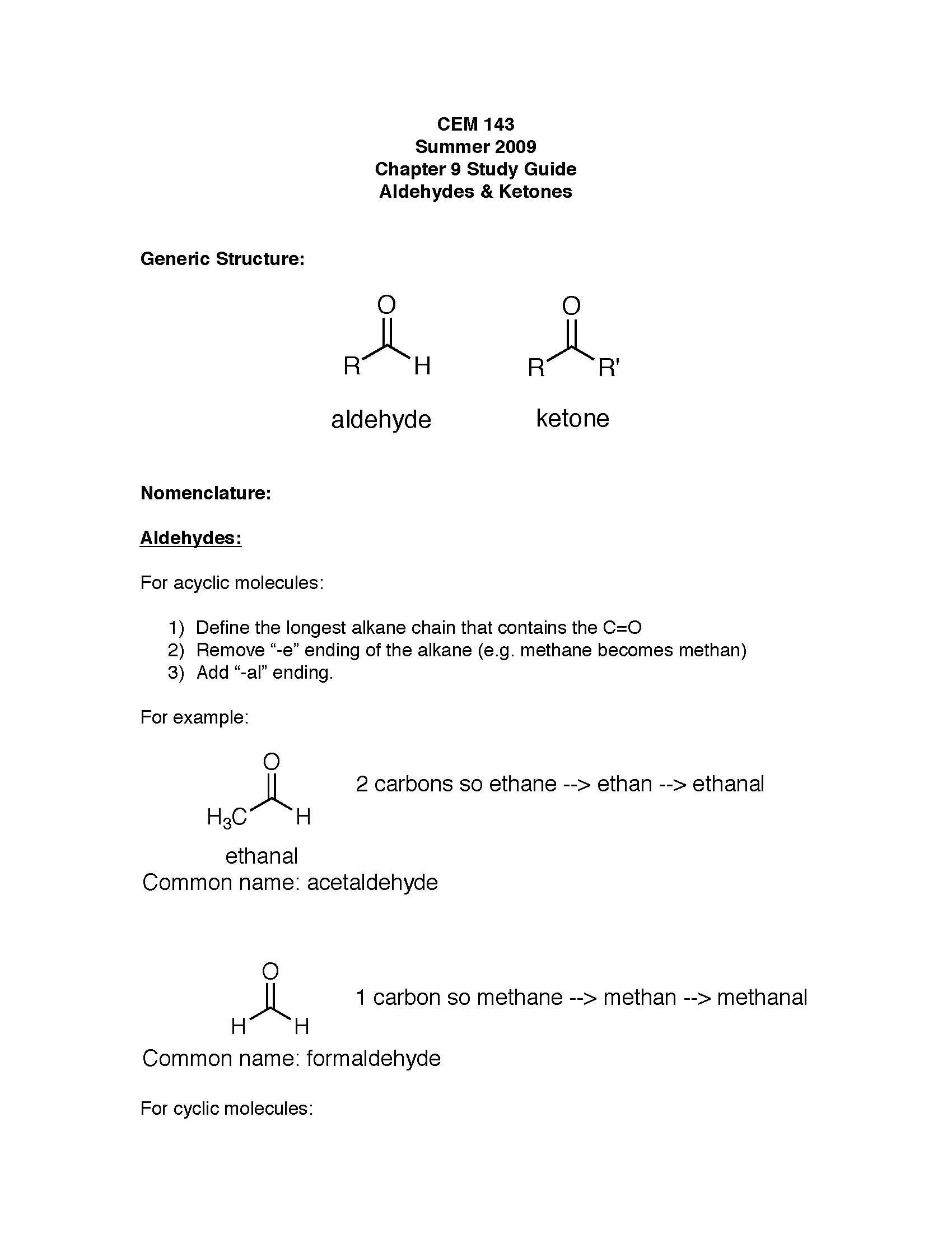 Survey of Organic Chemistry