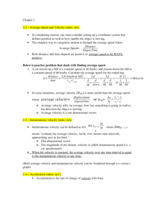 Physics 1 Notes- Week 2 