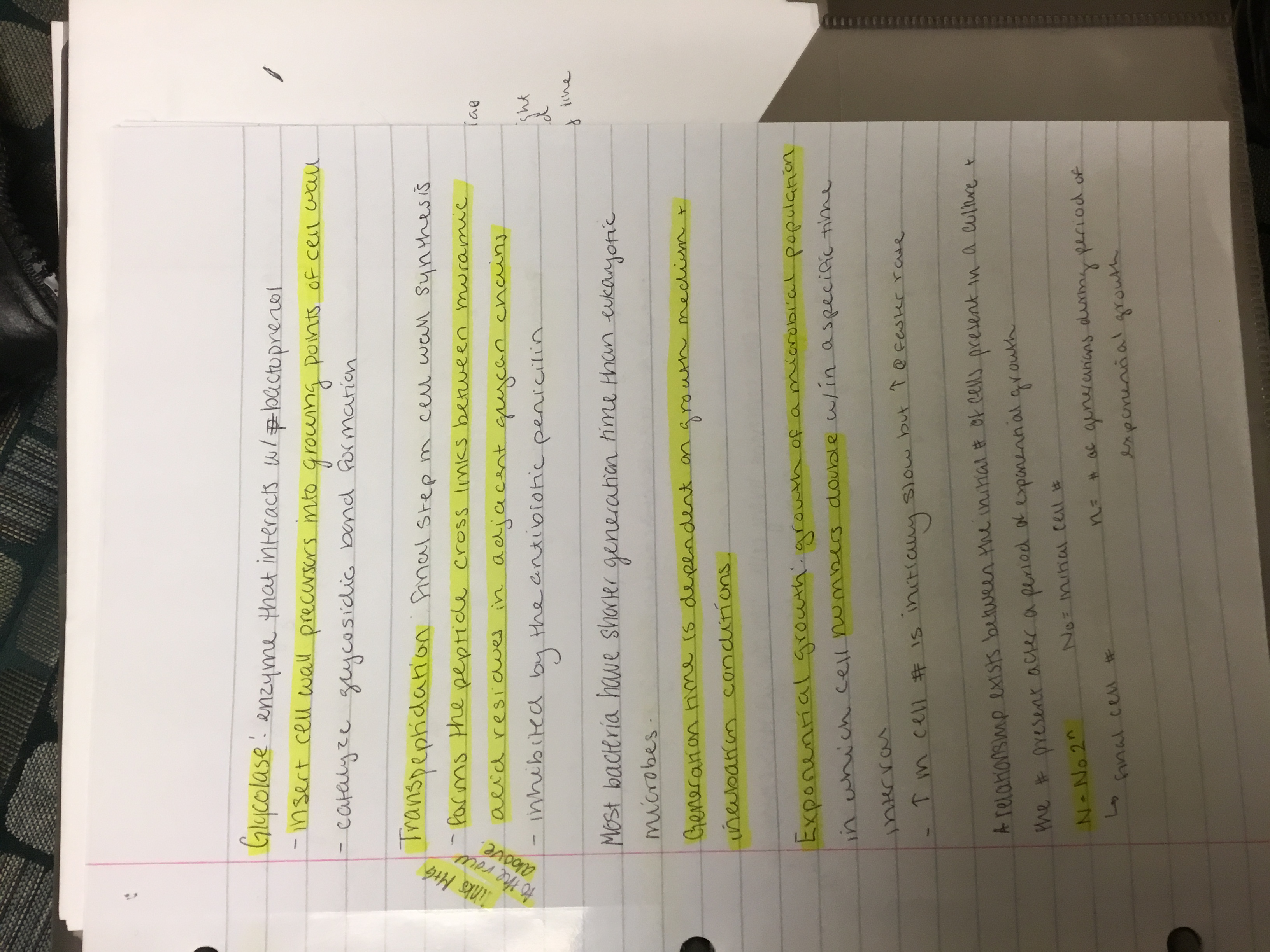 Microbiology Week 5 Notes