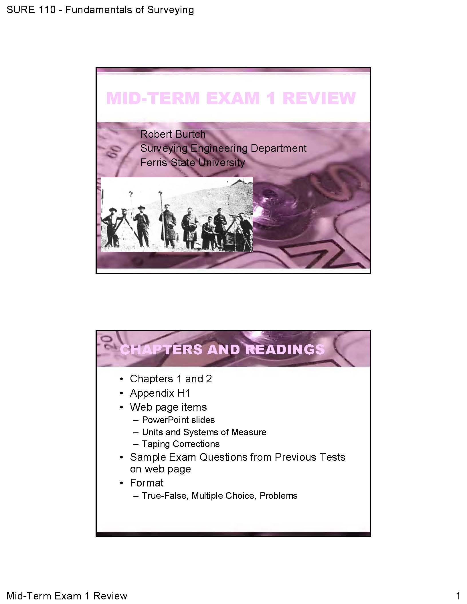 Fundamentals of Surveying