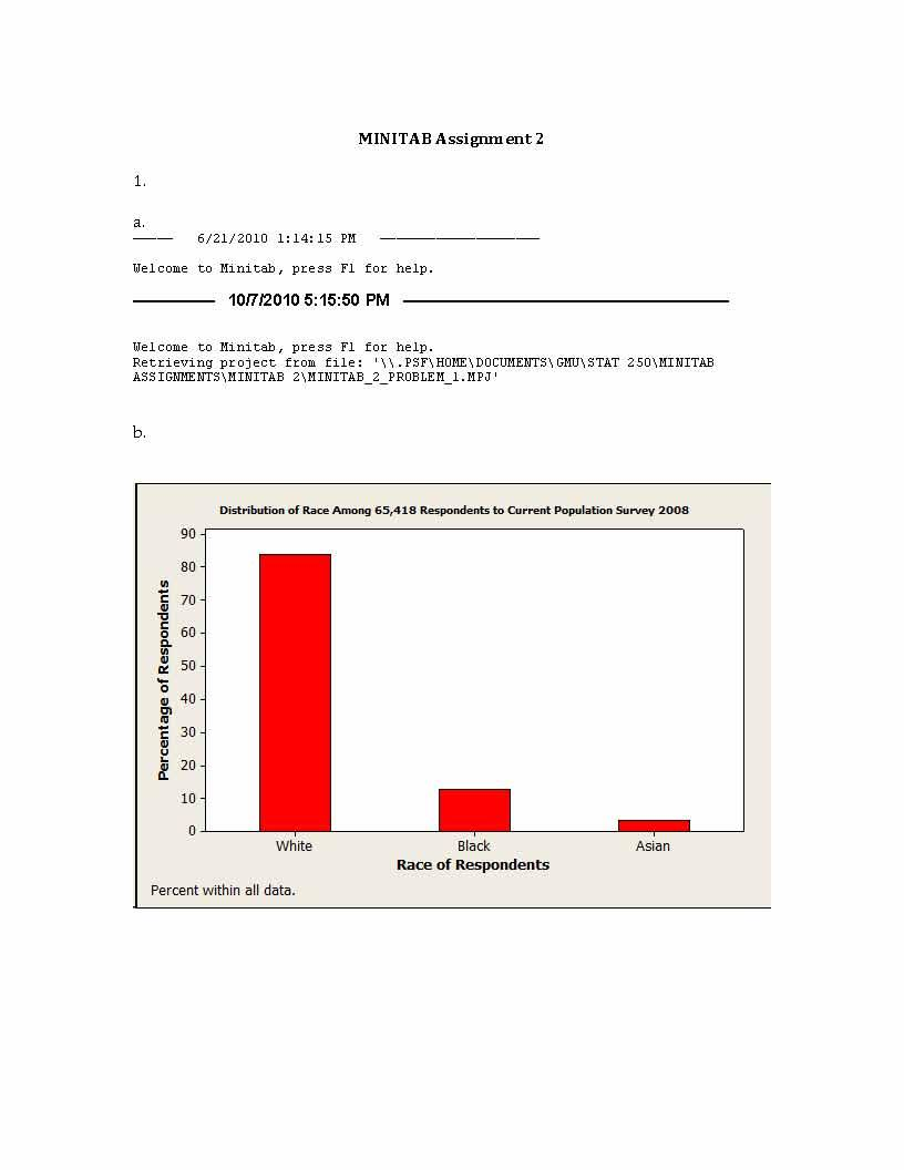 Introductory Statistics I