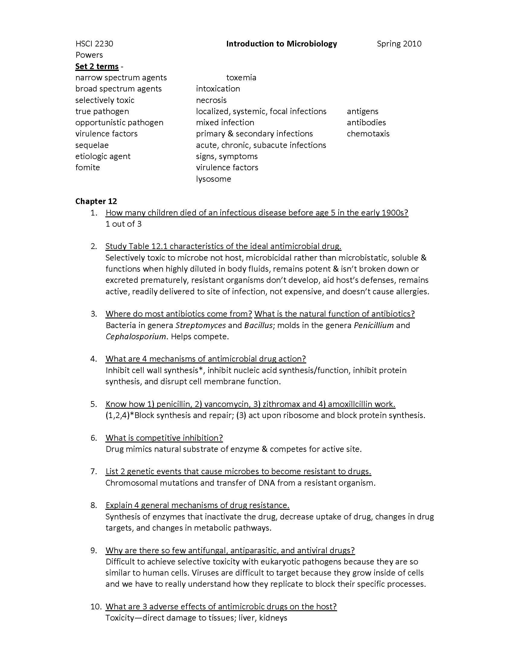 Intro Microbiology