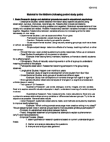 Material from Midterm