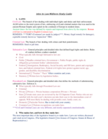 Midterm Study Guide!