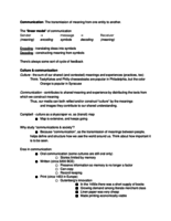 COM 107 Gorham M003 Lecture Notes 9/3/2015 - 9/8/2015