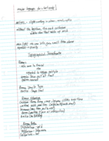 Intro to Architecture Last few lecture notes