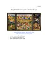 Early 16th-Century Art in Northern Europe
