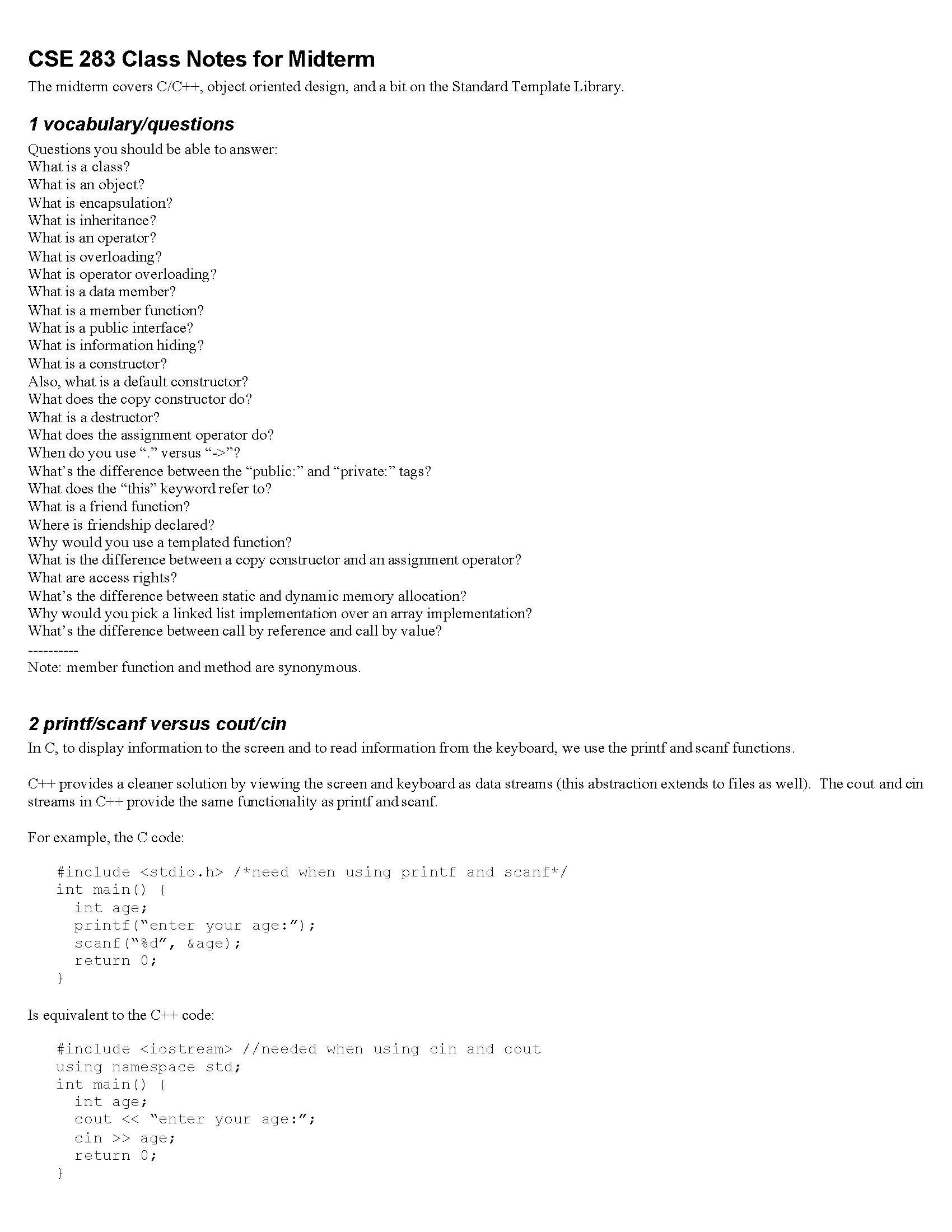 Introduction to Object