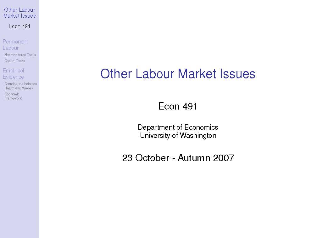 ISSUES ECON DEVELOP