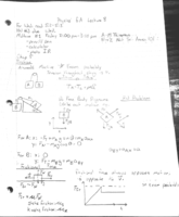 Physics 5A Week 4 Notes