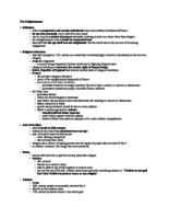 European Civ Class Notes, #2