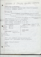 CEM141 Exam 2 Study Guide