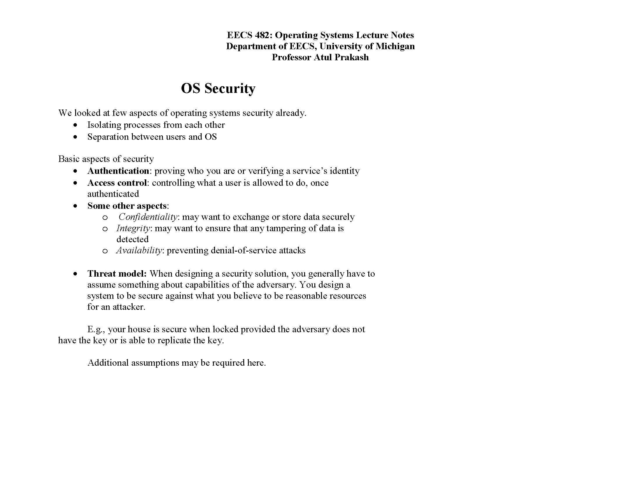 Intro Oper System