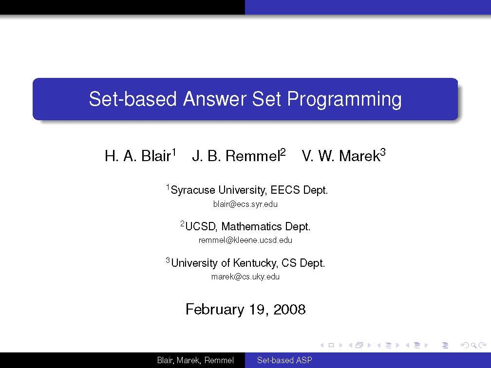Mathematical Basis for Computing