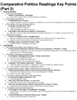Articles Key Points Part 2