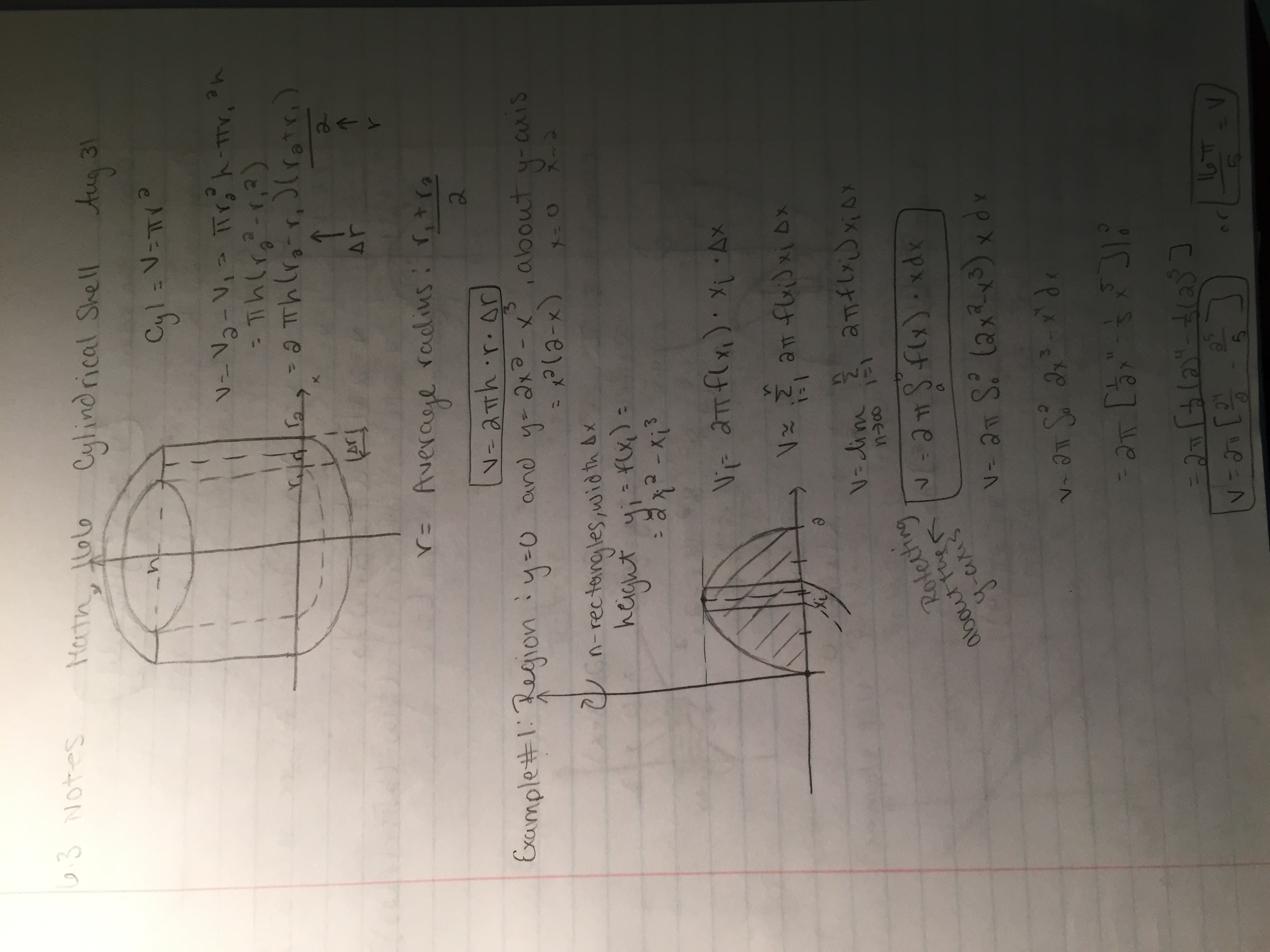 6.3 Notes: Cylindrical Shell