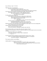 ECO 108 Week 4 (9/21-9/25/2015)