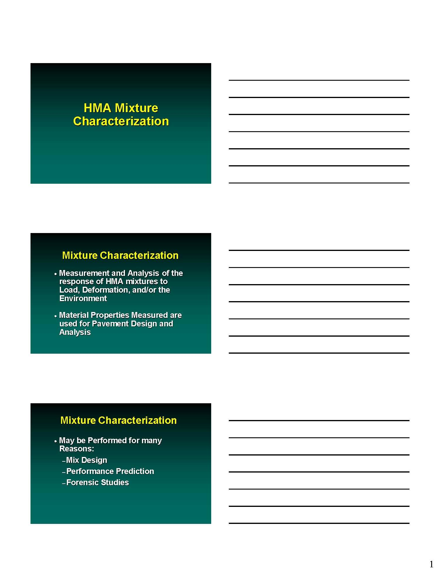 Roadway And Pavement Design