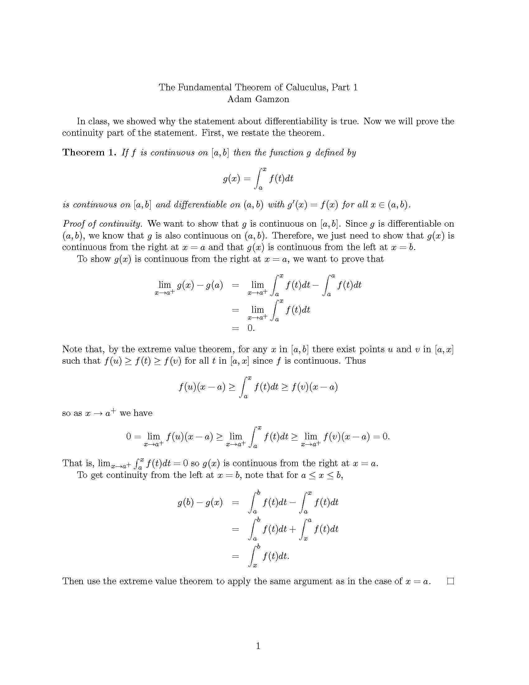 Calculus II