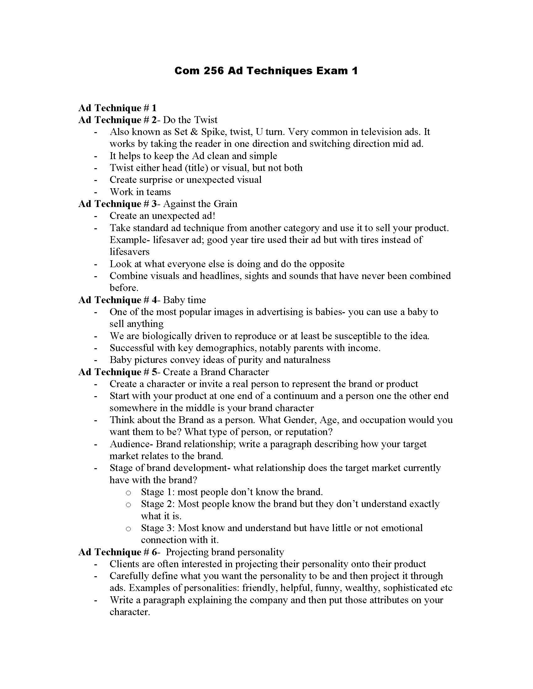 Introduction To Advertising