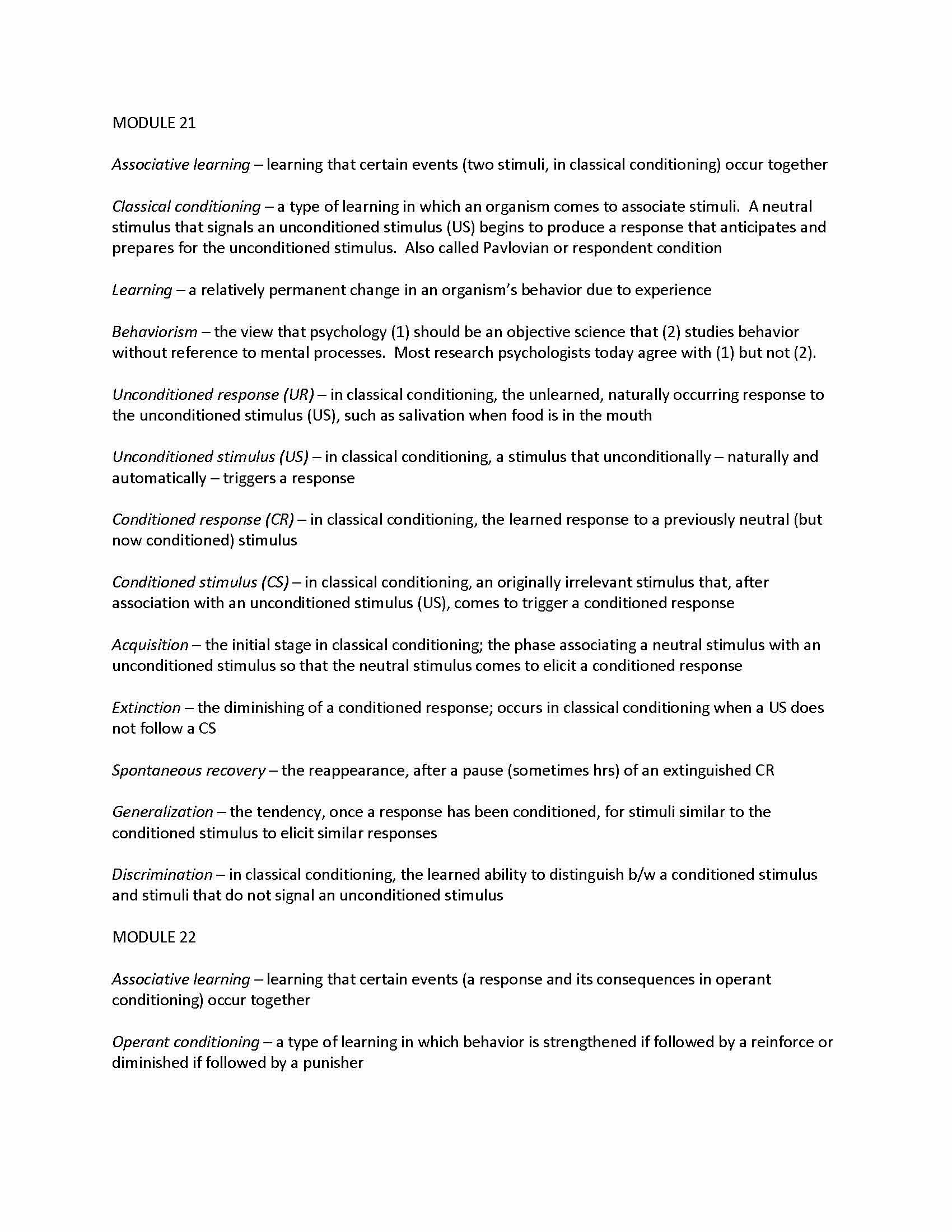 Introduction to Psychology