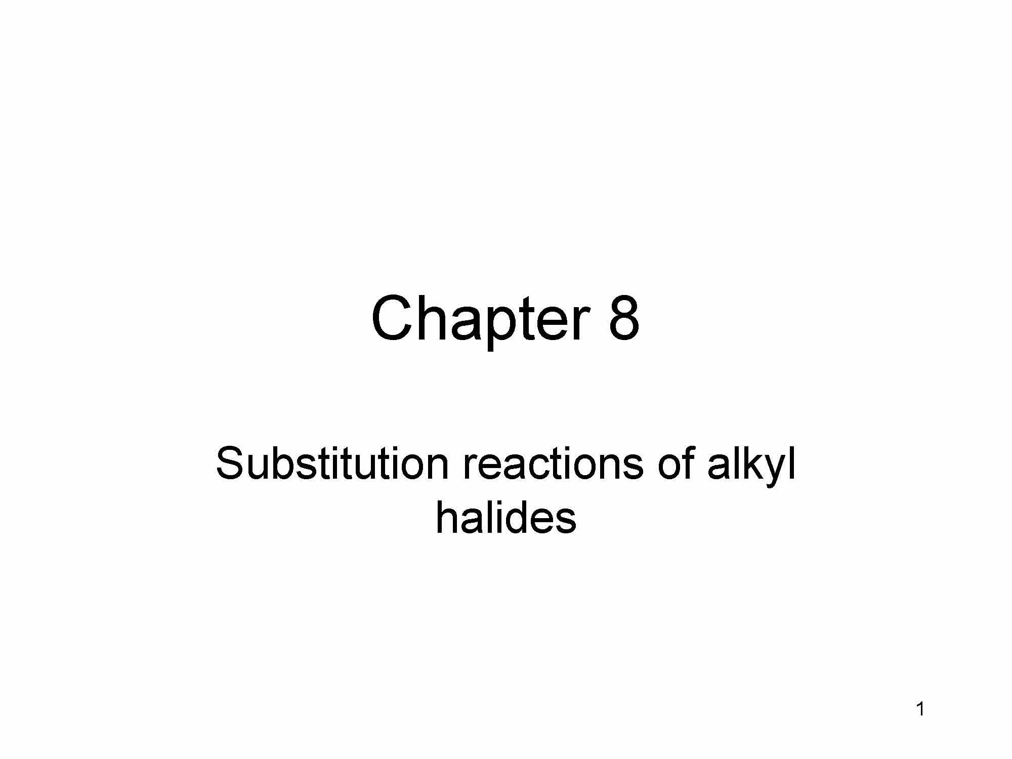 ORGANIC CHEMISTRY