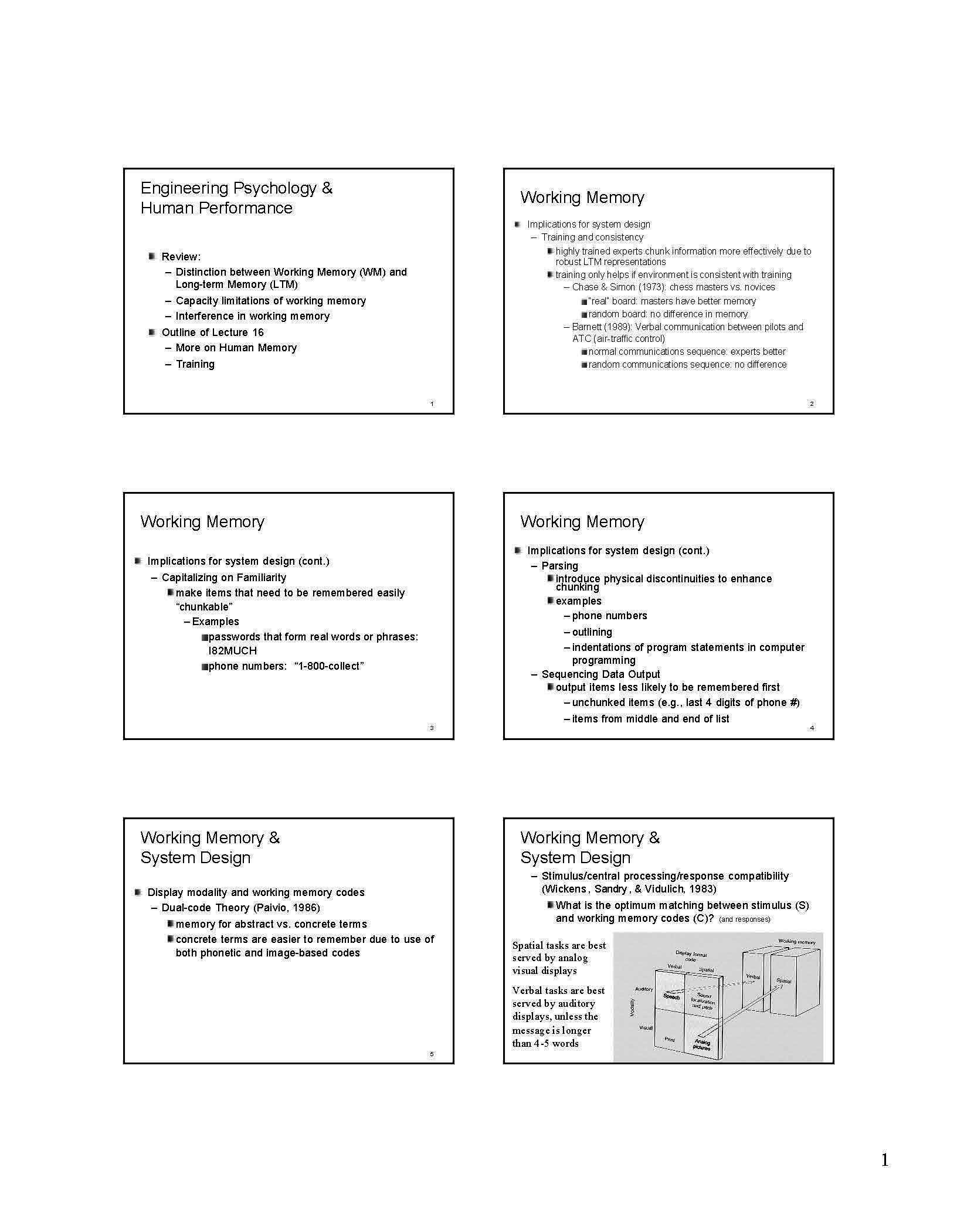 Engineering Psychology