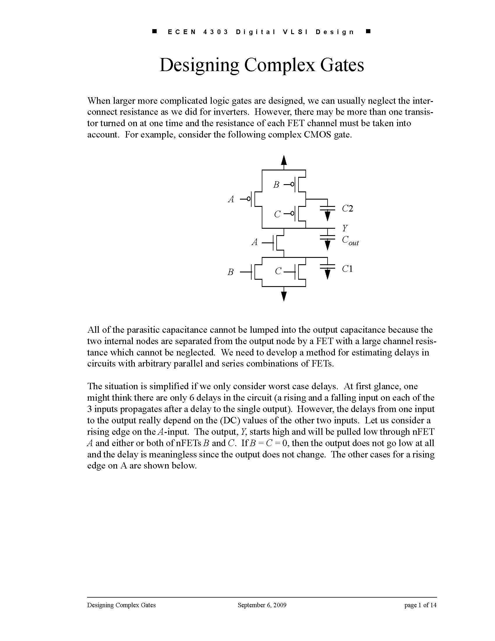 DIG ELTRNC CIRC DESIGN