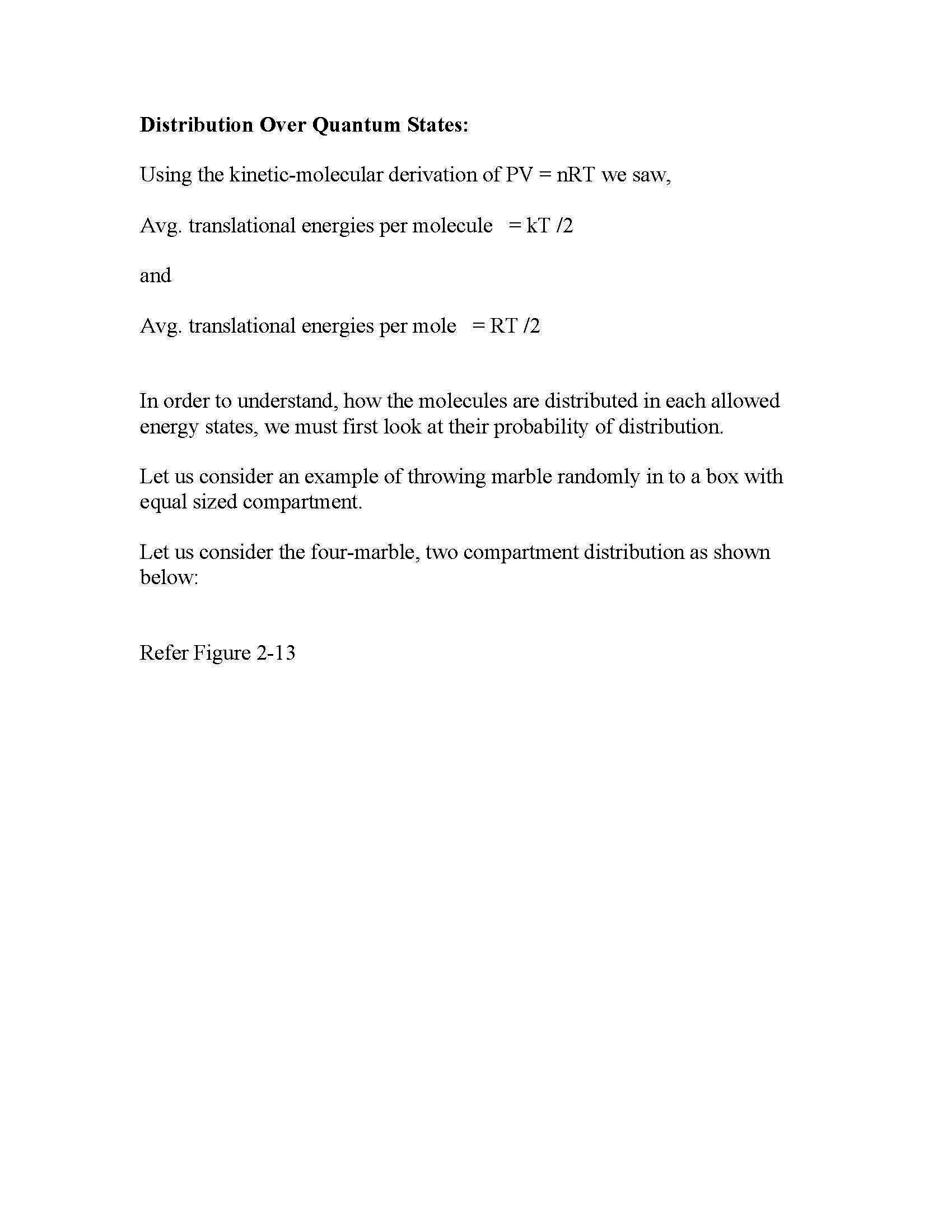 Physical Chemistry I
