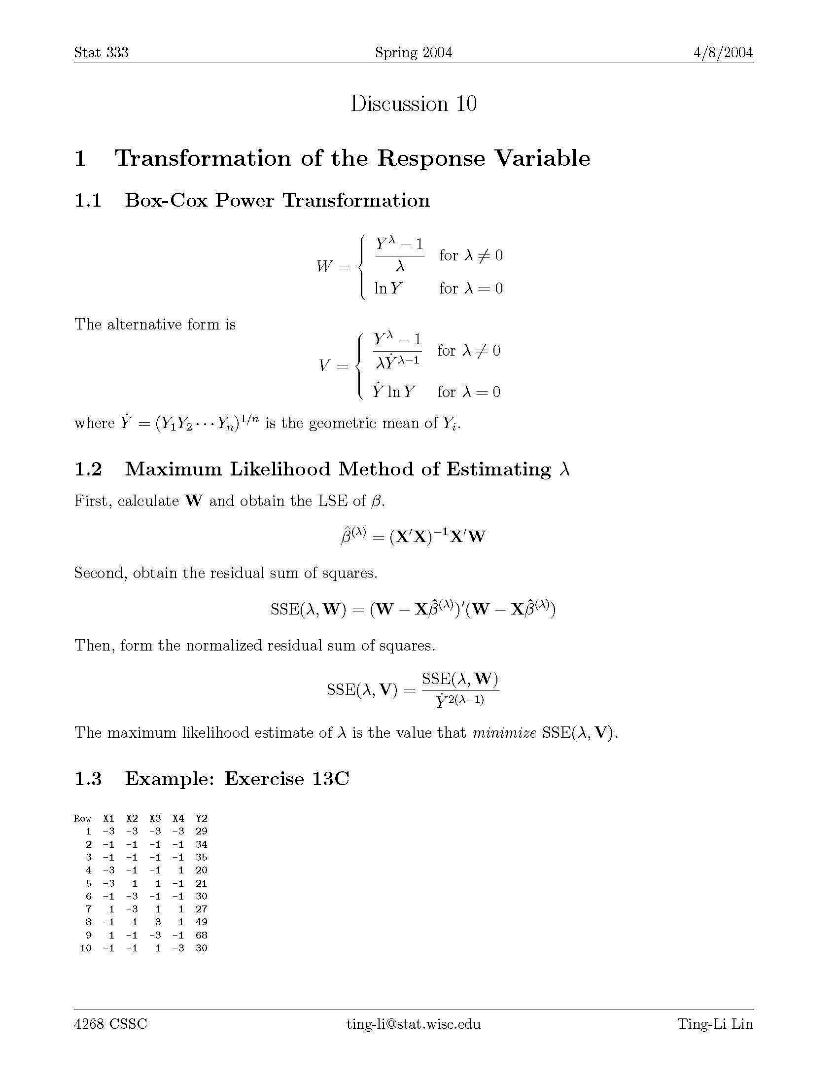 Applied Regression Analysis