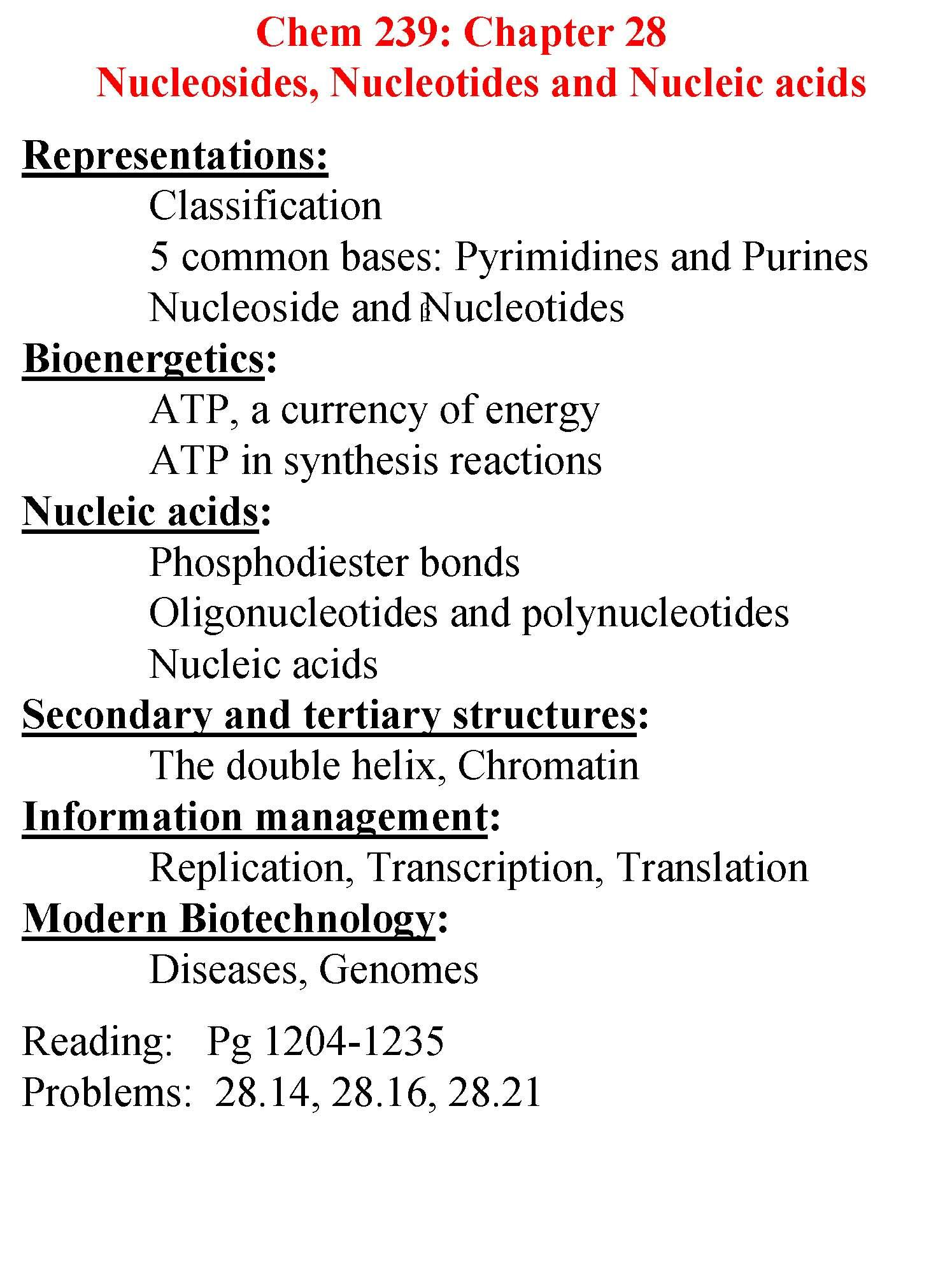 ORGANIC CHEMISTRY