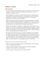 Module 12 Notes 
