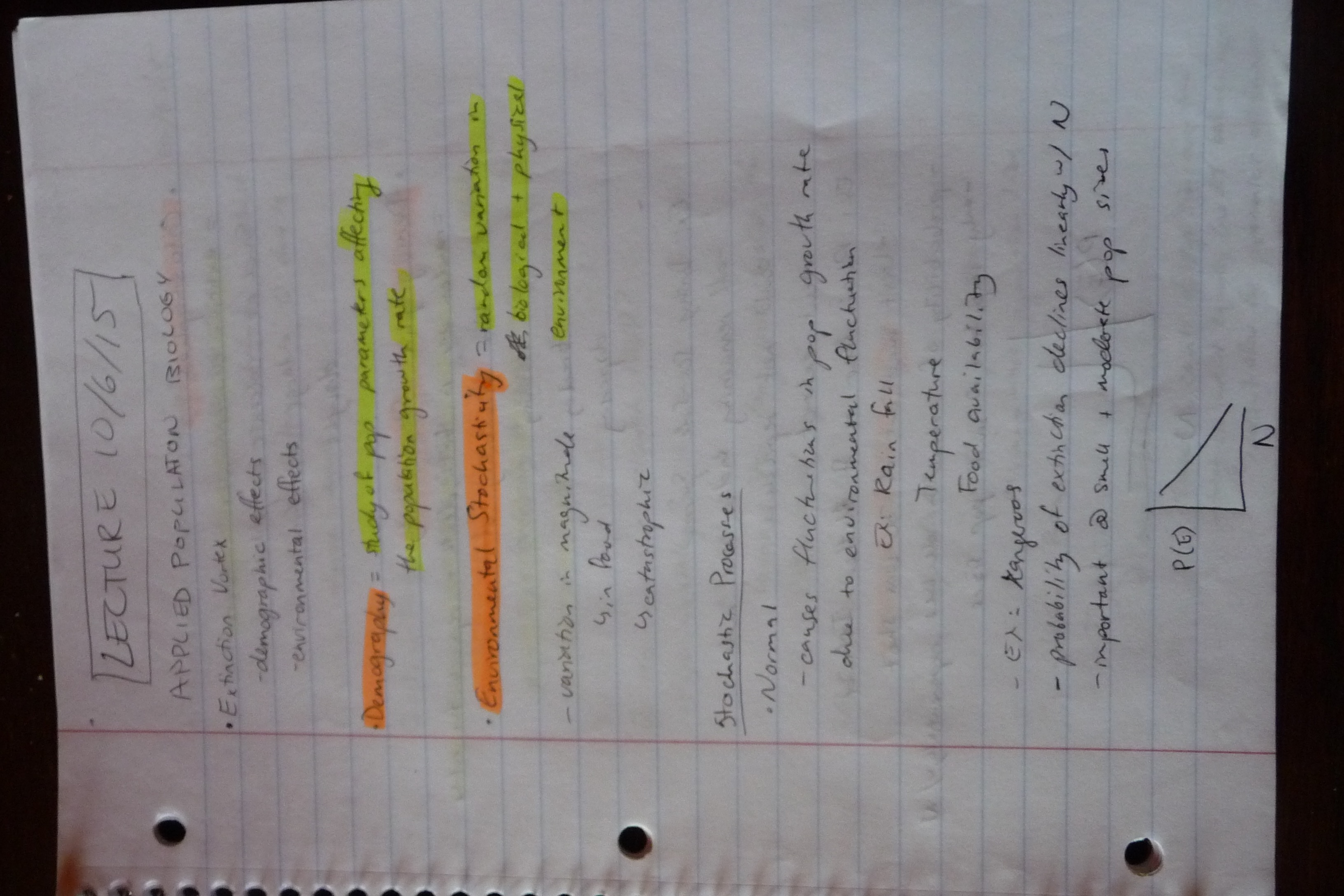 Week #7 Notes